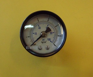 6.背接式壓力錶0-7KG(黑殼)