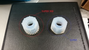 2.SUPER300與SUPER螺帽比較